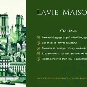 Lavie Maison Parisian Aircon Gem Apartamento París
